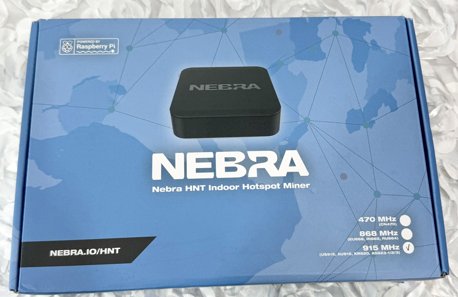 Helium Hotspot Nebra Indoor Miner 915Mhz US/CAN HNT  in Original Box