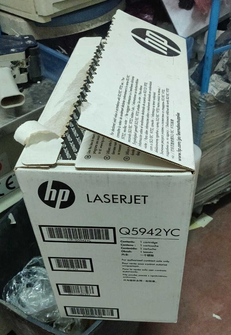 Genuine HP Q5942YC 42A Black Toner for Laserjet 4250,4350 - New opened box