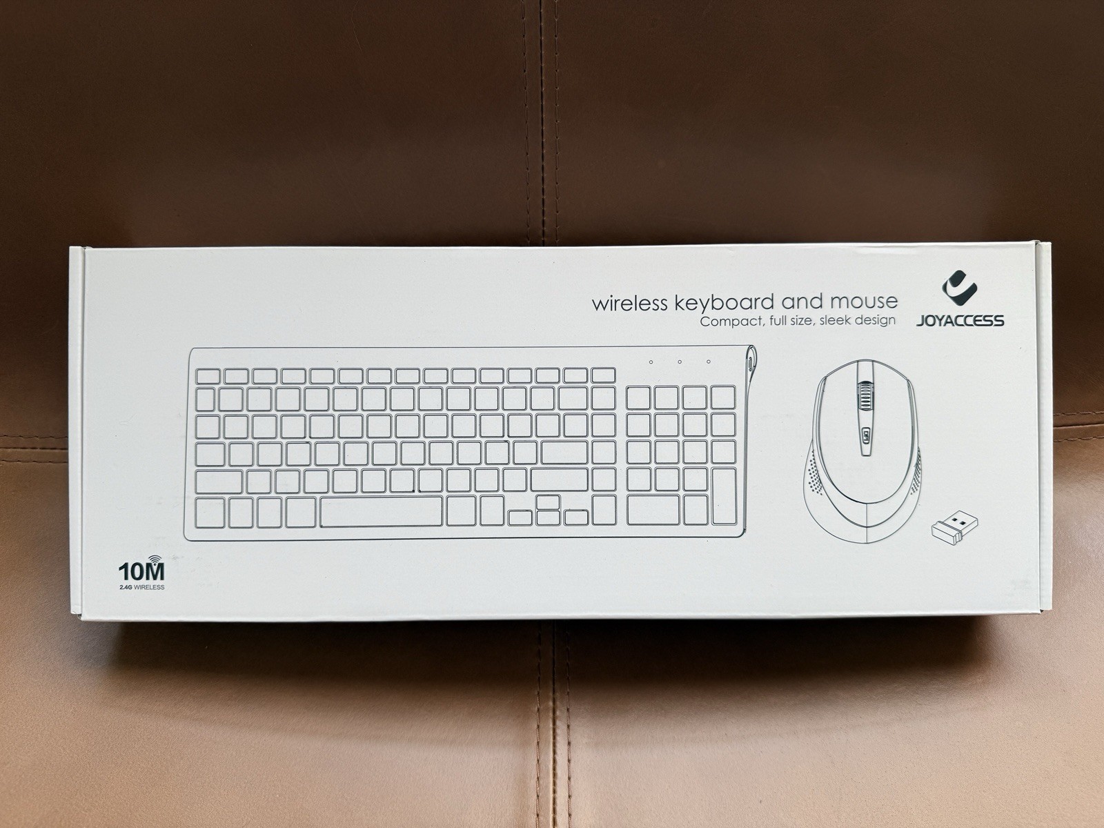 JOYACCESS KB2US Wireless Keyboard & Mouse Combo 2.4GHz USB Dongle New in Box