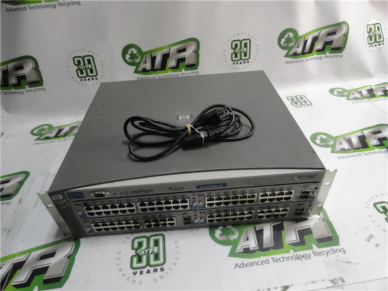 HP J4887A ProCurve Switch 10/100-TX 3 Gig-T GBIC GL Module No PoE