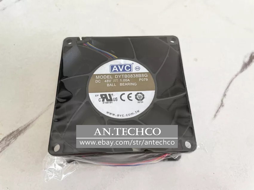 1PC AVC DYTB0838B8G 48V 1.0A 8038 PWM High speed cooling fan