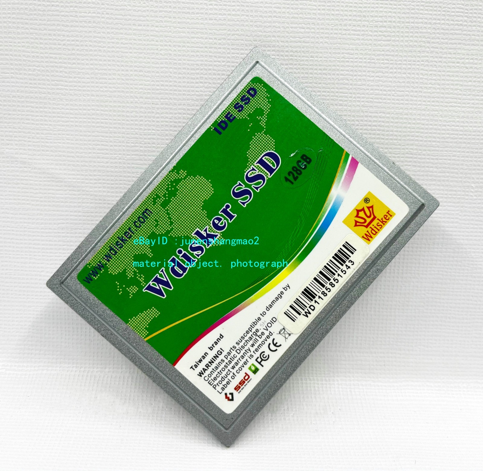Wdisker SSD  128GB -ZIF 1.8" CE SSD.Tested