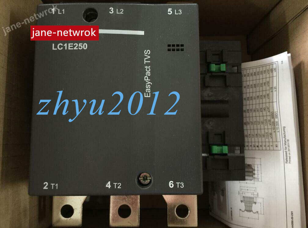 1pc for New LC1E250M5N 250A AC220V (by Fedex or DHL)