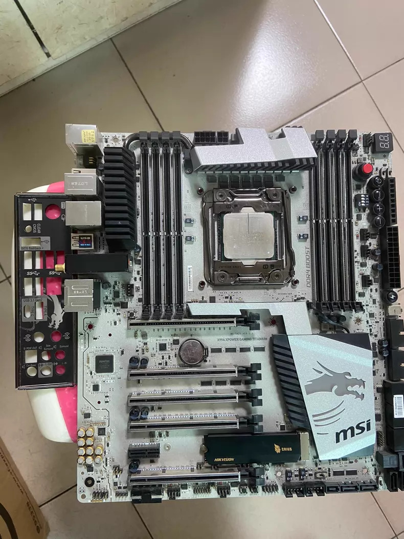 MSI X99A XPOWER GAMING TITANIUM motherboard LGA2011-V3 DDR4 128G EATX Tested