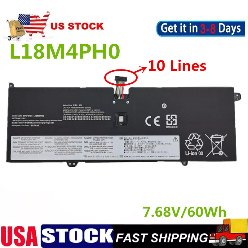 L18C4PH0 L18M4PH0 Replacement Battery for Lenovo IdeaPad Yoga C940-14IIL Series