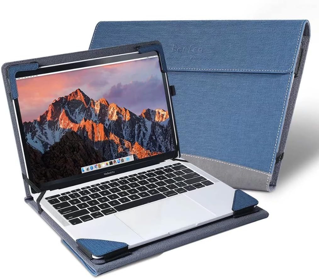 Berfea Protective Case Cover for DELL Latitude 14 3445 3450 3420 3410, Inspiron