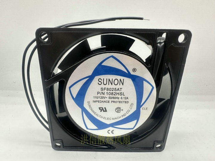 1PCS SUNON SF8025AT 1082HSL 110/120V 0.12A 80x25mm Fan