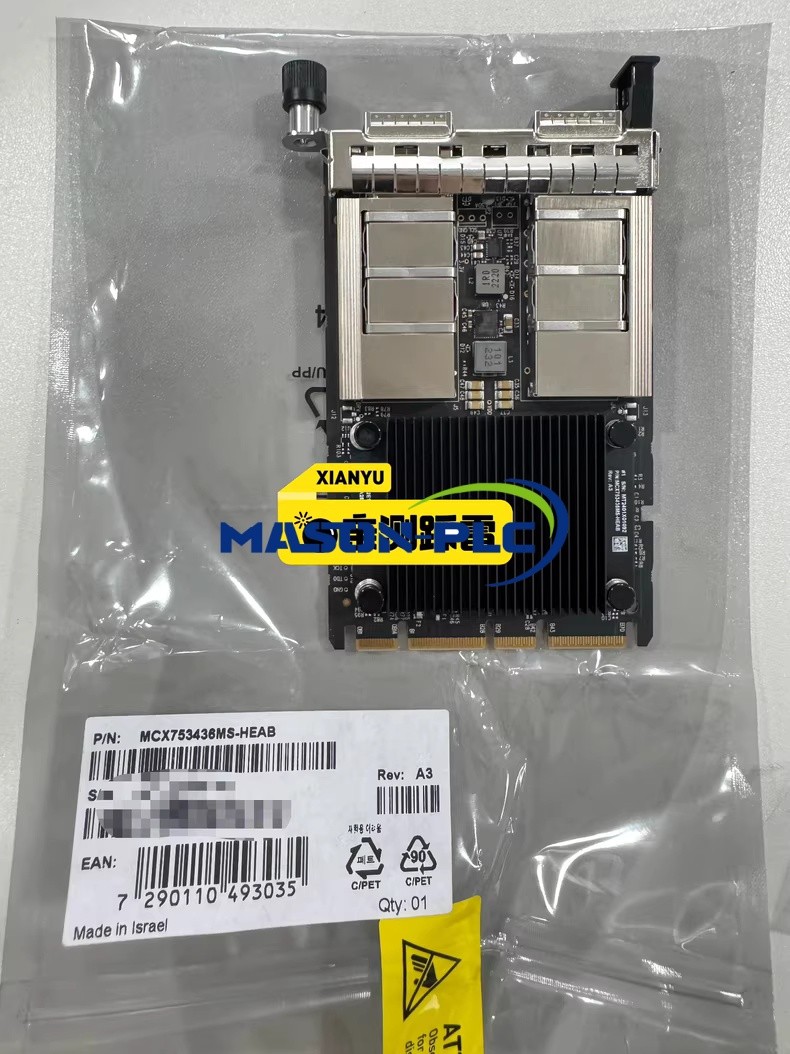 Mellanox NVIDIA MCX753436MS-HEAB ConnectX-7 Dual-port VPI 200GB/S Adapter Card