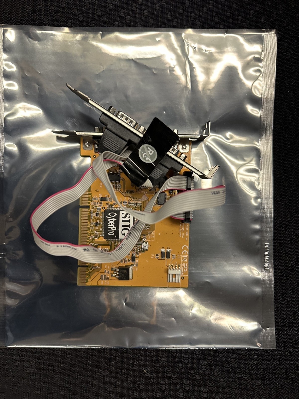 SIIG CyberPro PCI 4-Port RS-232 Serial Card