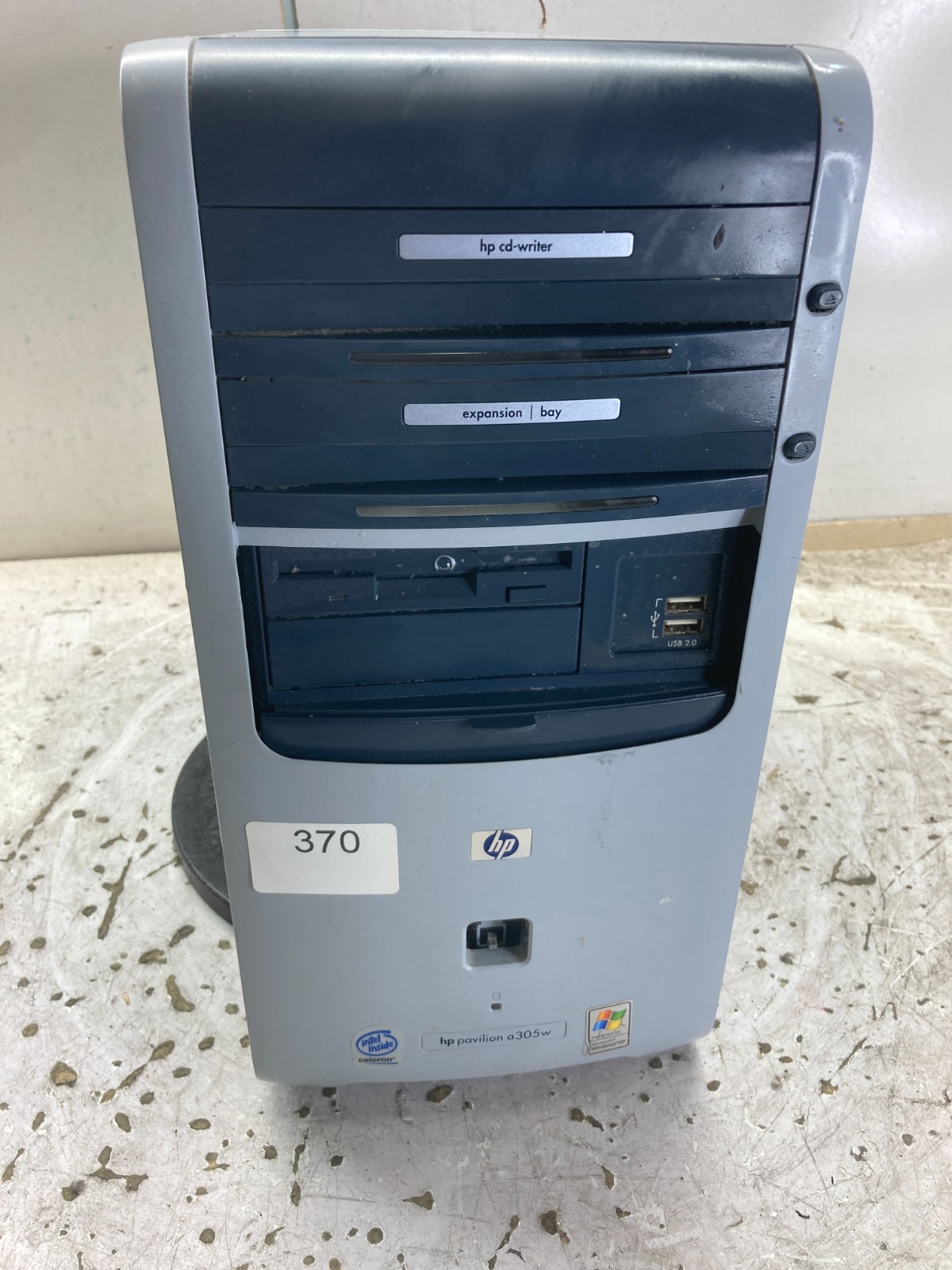 HP Pavilion a305w Intel Celeron 2.70GHz/400MHz 768 NO HDD