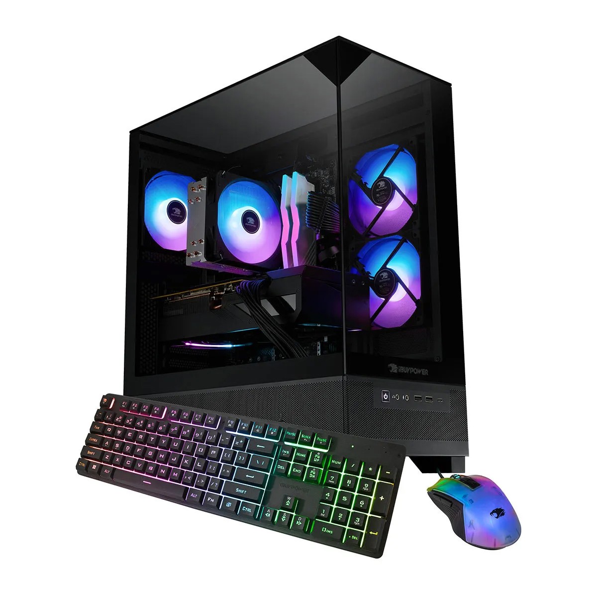 iBUYPOWER Element ESA7N5601 Gaming Desktop Computer - Black SKU#2061498