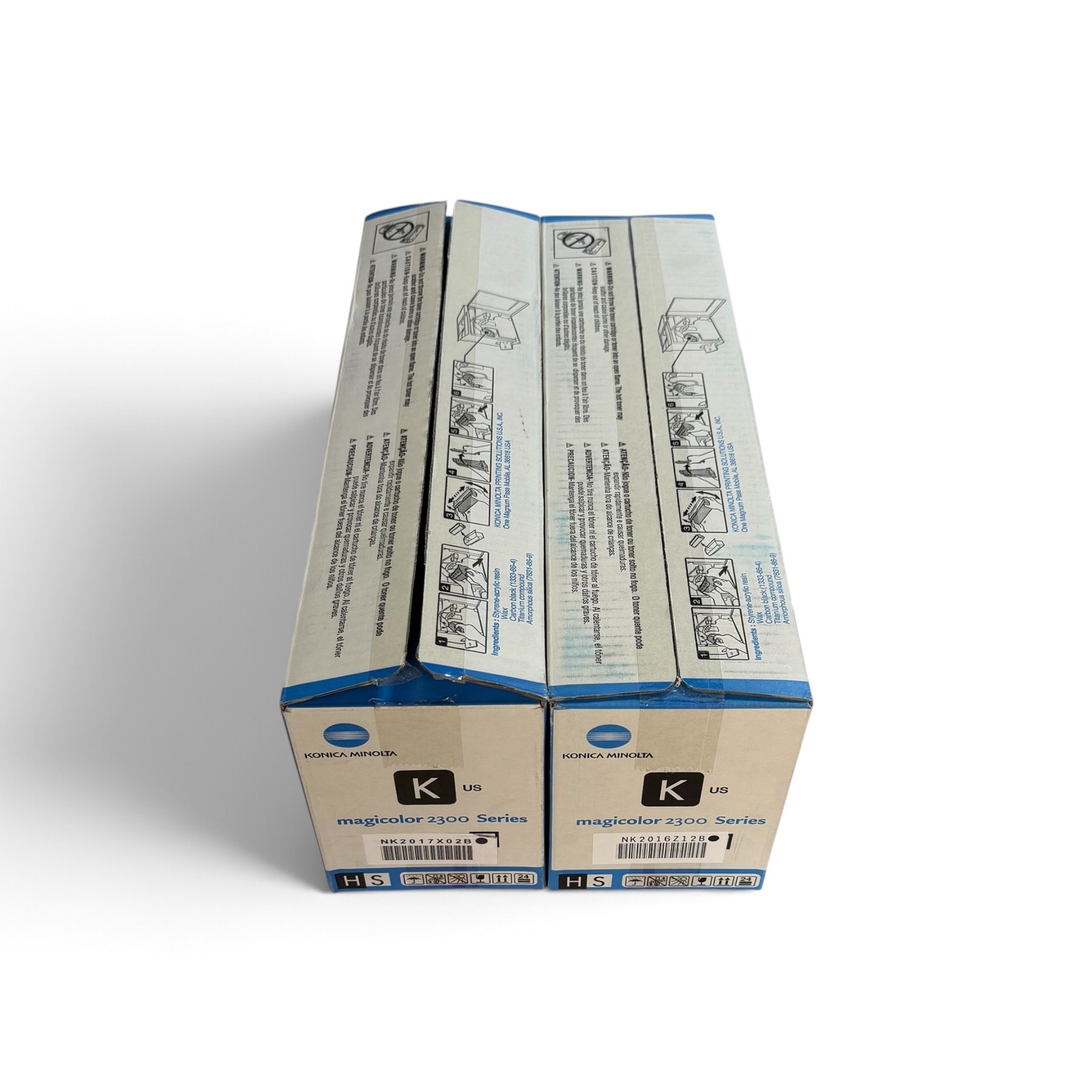 Konica Minolta 1710517-005 Black High-Capacity Toner magicolor 2300 Series Lot 2