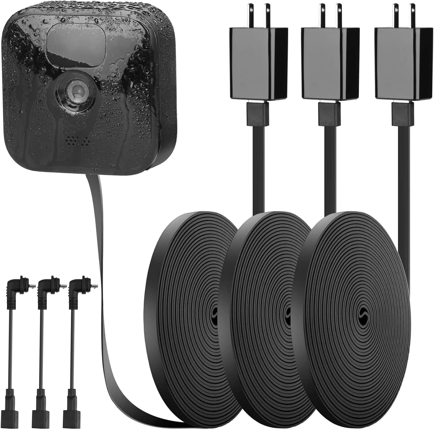 2 Pack 25Ft/7.5M Power Cable and Adapter Compatible with Blink Outdoor 4