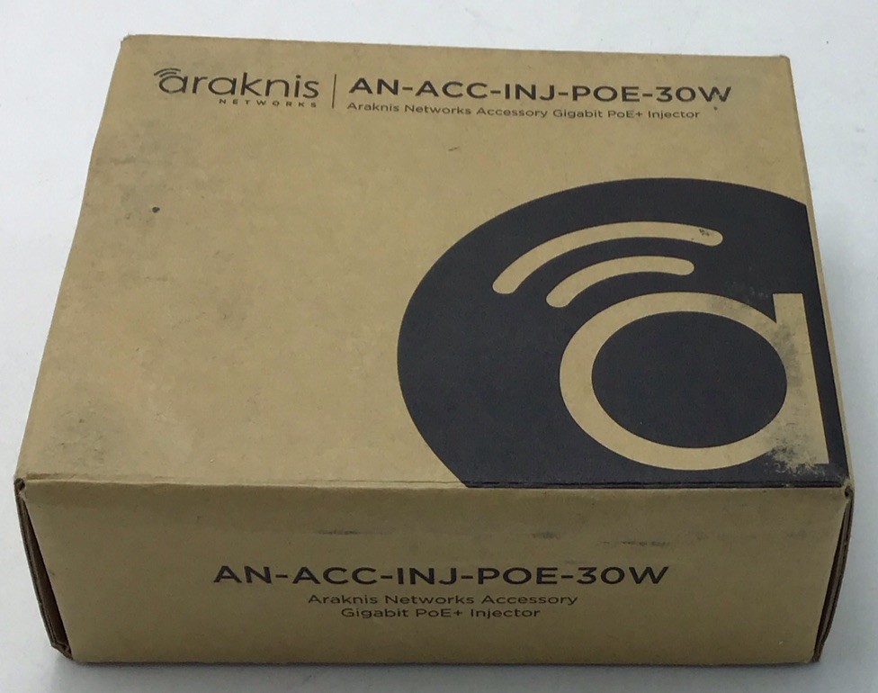 New Araknis  AN-ACC-INJ-POE-30W Networks Accessory Gigabit PoE+ Injector
