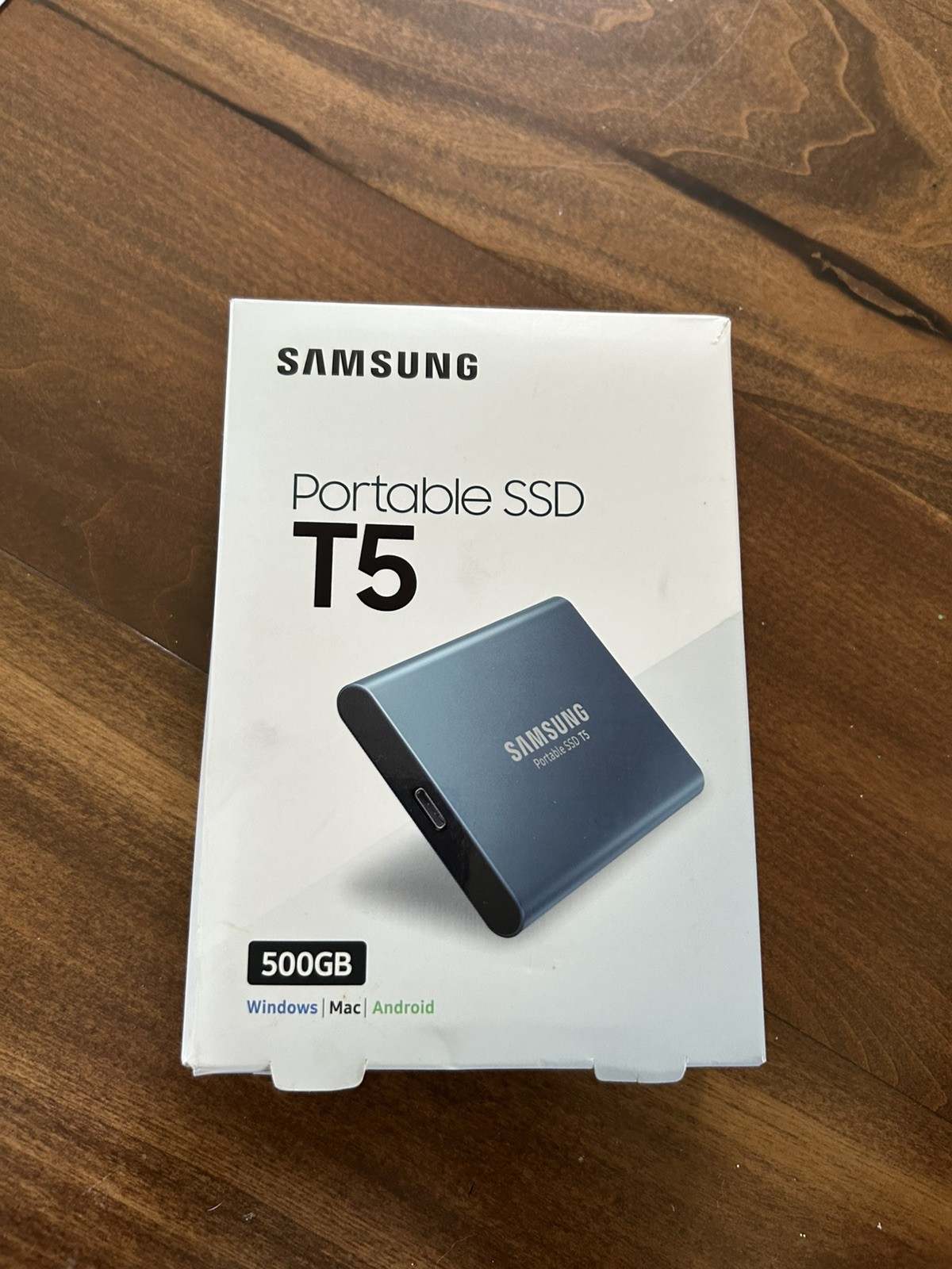 Samsung Portable SSD T5 500GB USB 3.1 Gen 2 USB-C External SSD, Encryption