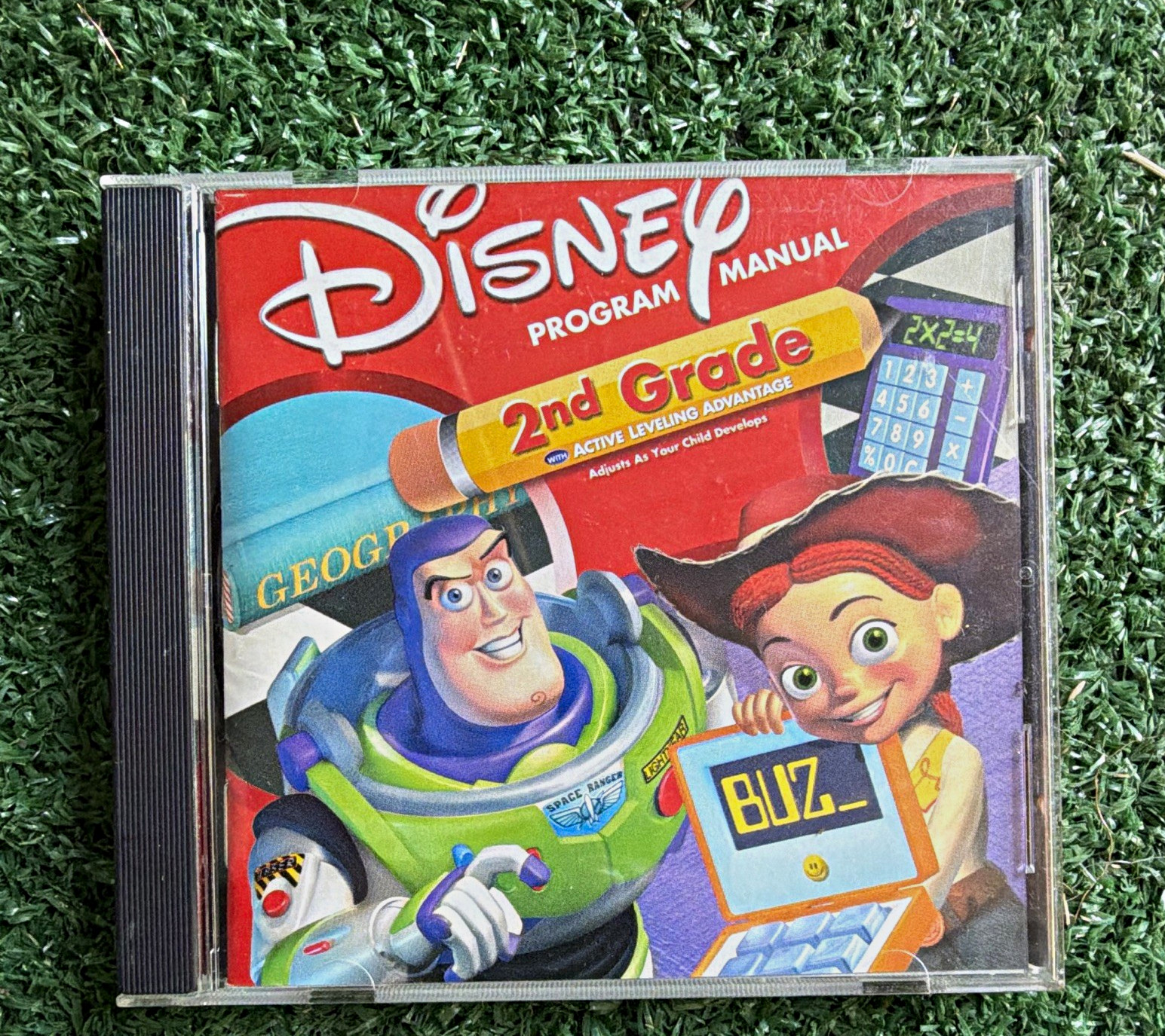 Disney-Pixar Buzz Lightyear 2nd Grade Early Learning Software CD + Manual