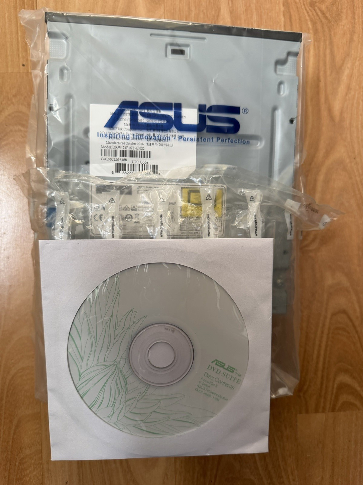 ASUS DRW-24F1ST-UN22 SATA CD DVD RW DL Burner Re-Writer Drive – NEW