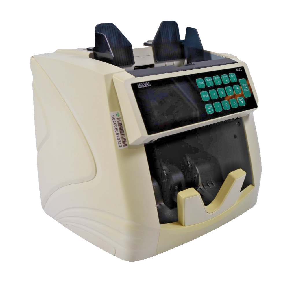 MIXVAL MV2 Bank Grade 1200 BPM 4-Step UV MG 2CIS Money Counter Parts Repair