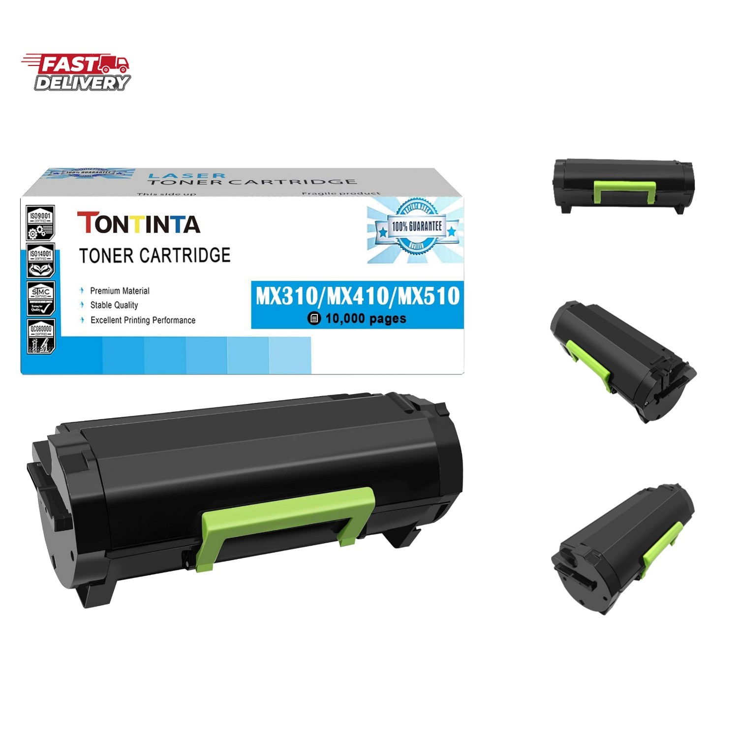 60F1H00 601H Compatible Toner Cartridge High Capacity 10000 Pages for Lexmark...