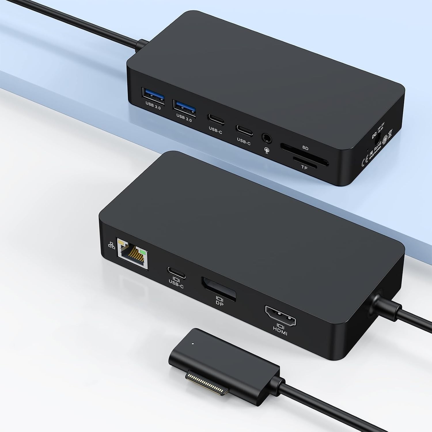 Surface Pro Docking Station 12-In-1 4K Triple Display 120W Thunderbolt 4
