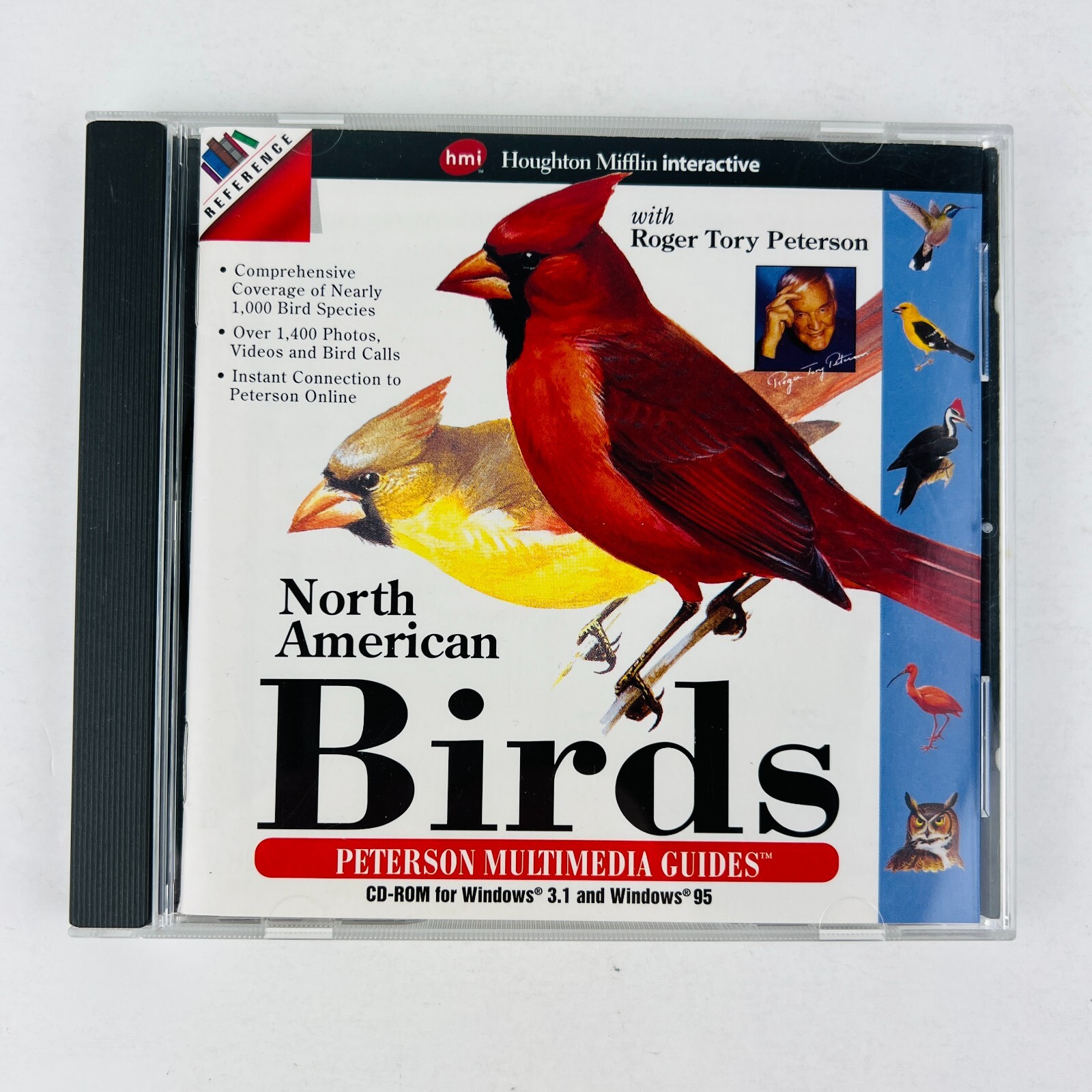 North American Birds Peterson Multimedia Guides PC CD-Rom