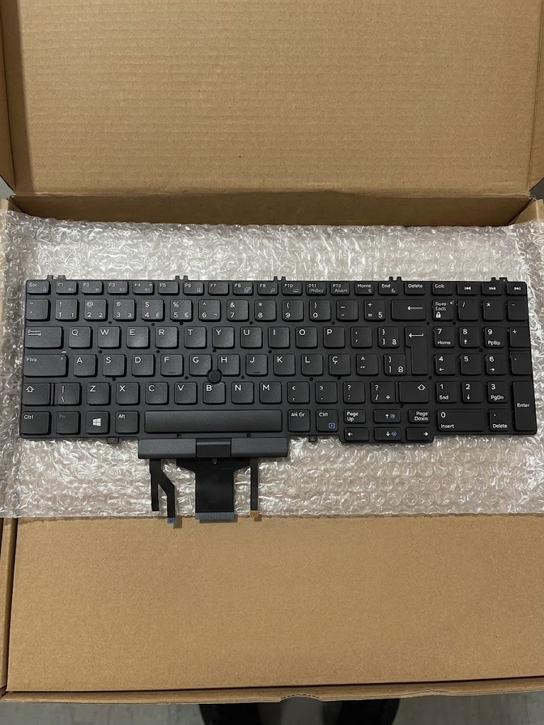 OEM Dell Precision 7530 7730 7540 7740 Laptop Backlit Keyboard H3RJ8