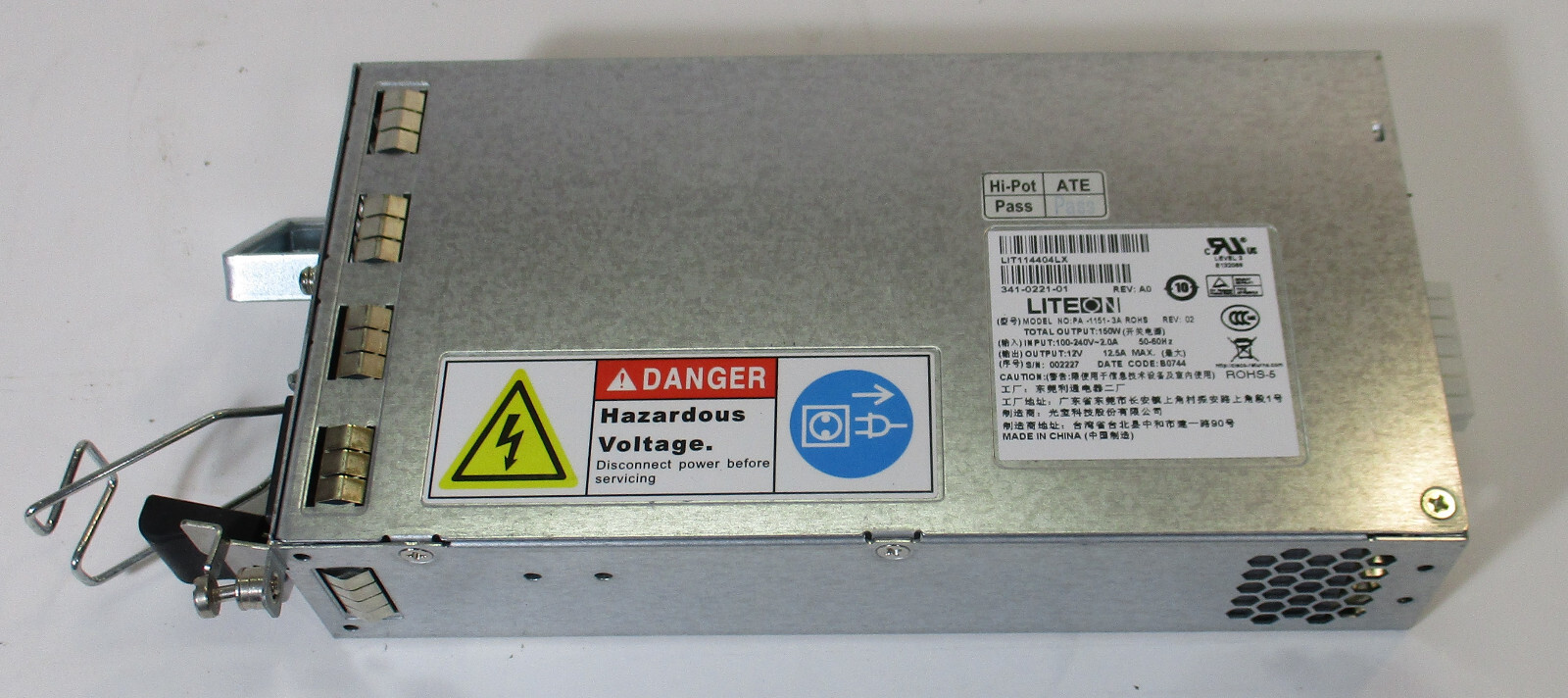 Lite On PA-1151-3A Cisco 7201 Router Power Supply