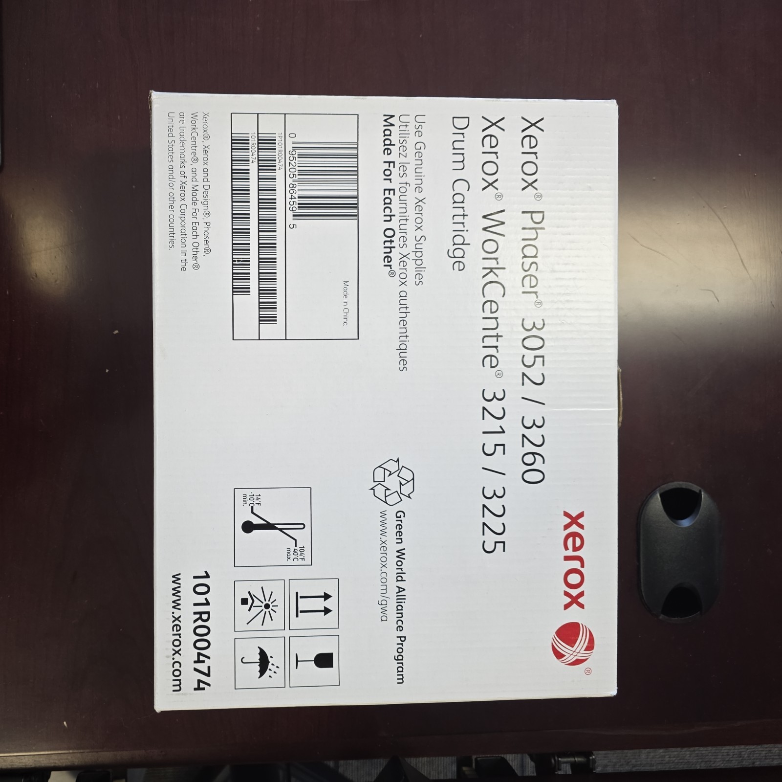Xerox 101R00474 Black Drum Unit Cartridge