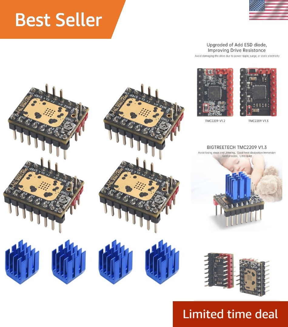 V1.3 Stepper Motor Driver, 2.8A UART/DIR/Step Mode