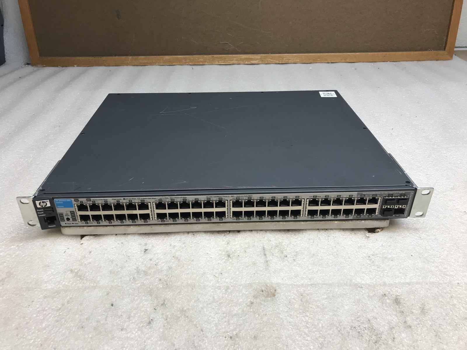 HP ProCurve 2910al-48G J9147A 48-Port Ethernet Gigabit Managed Network Switch