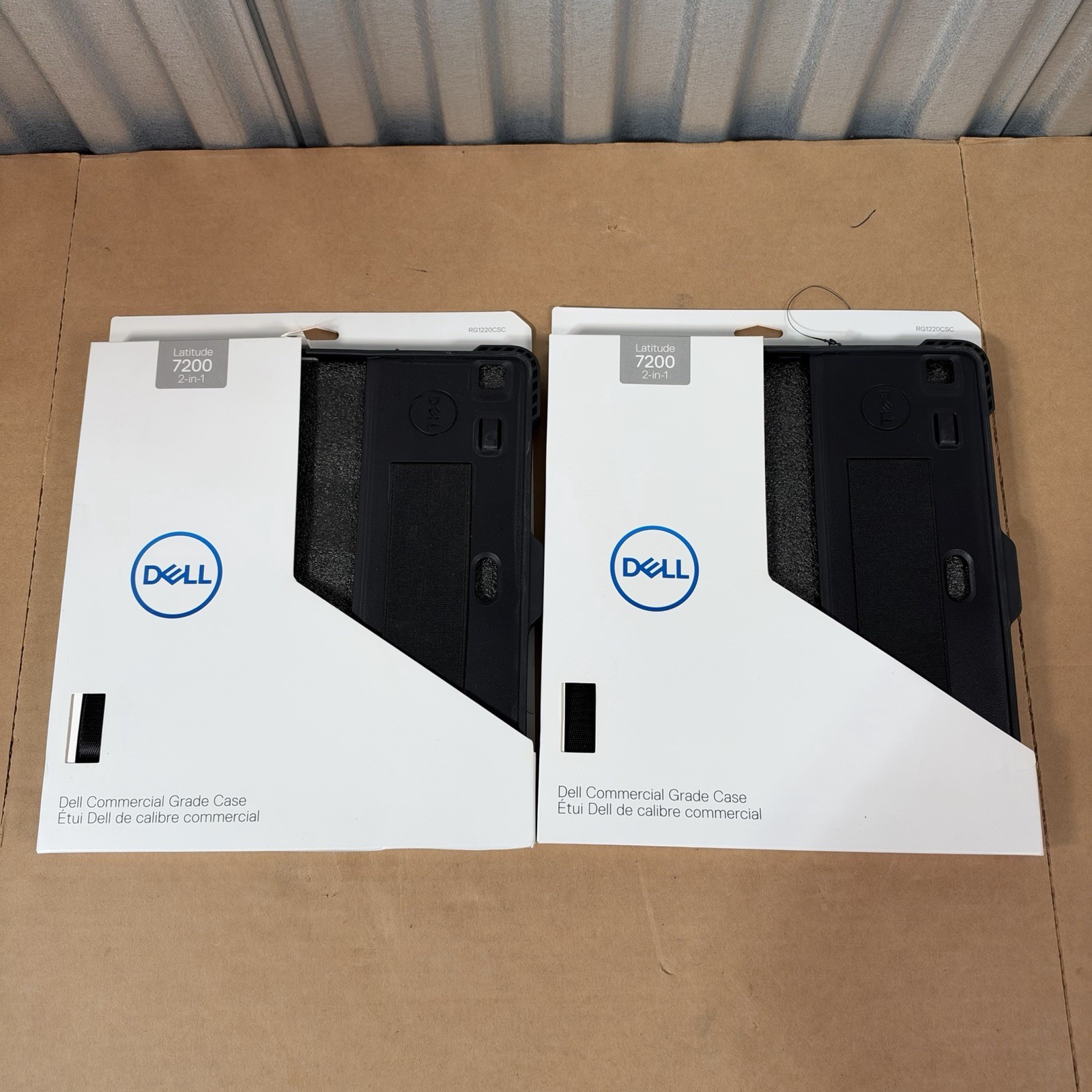 (2x) NEW- Dell RG1220CSC 63NV9 Protective Case for Latitude 7200/7210 2-in-1