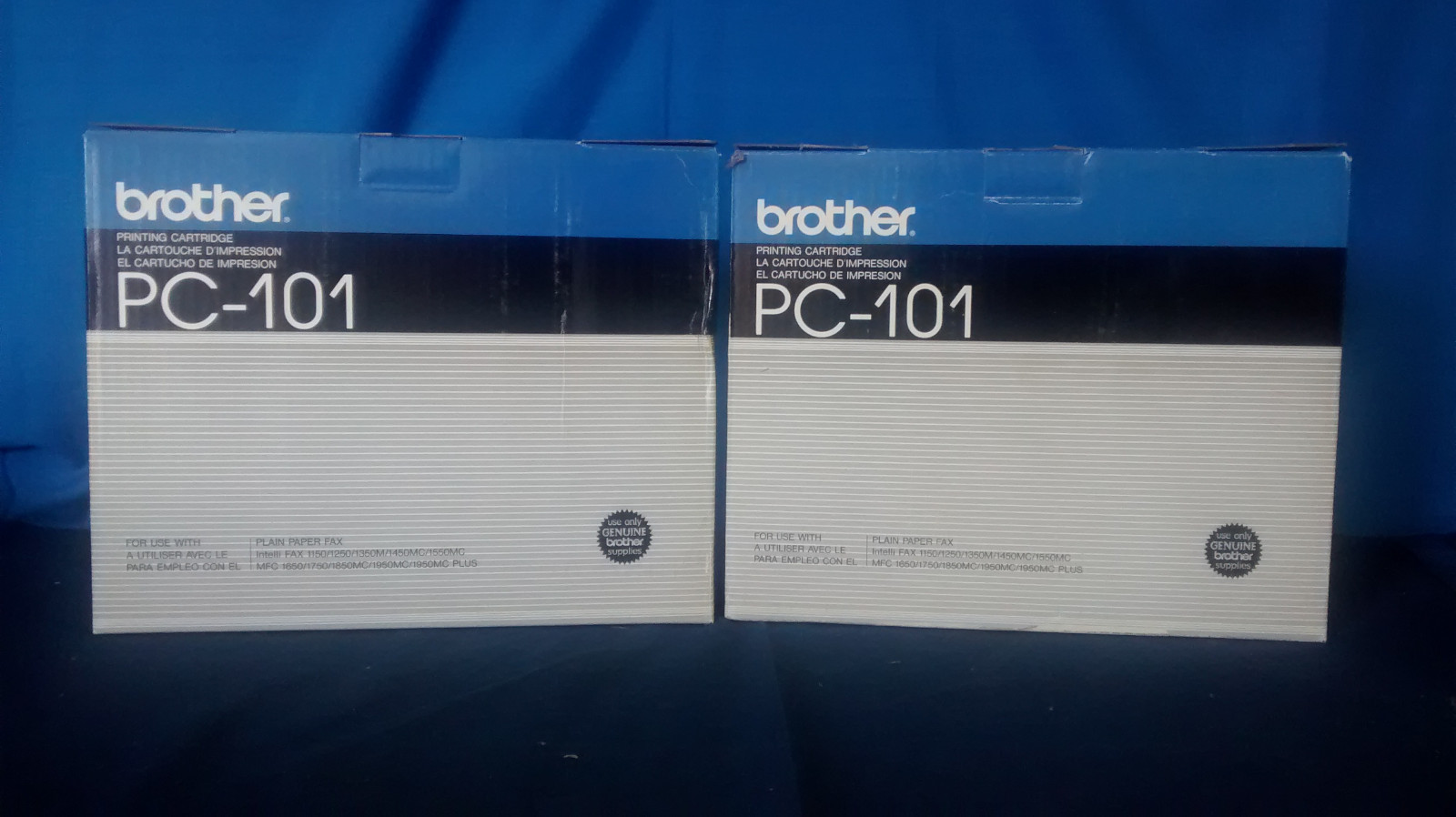 (Lot of 2) Brother PC-101 Printing Toner Cartridge [COS]