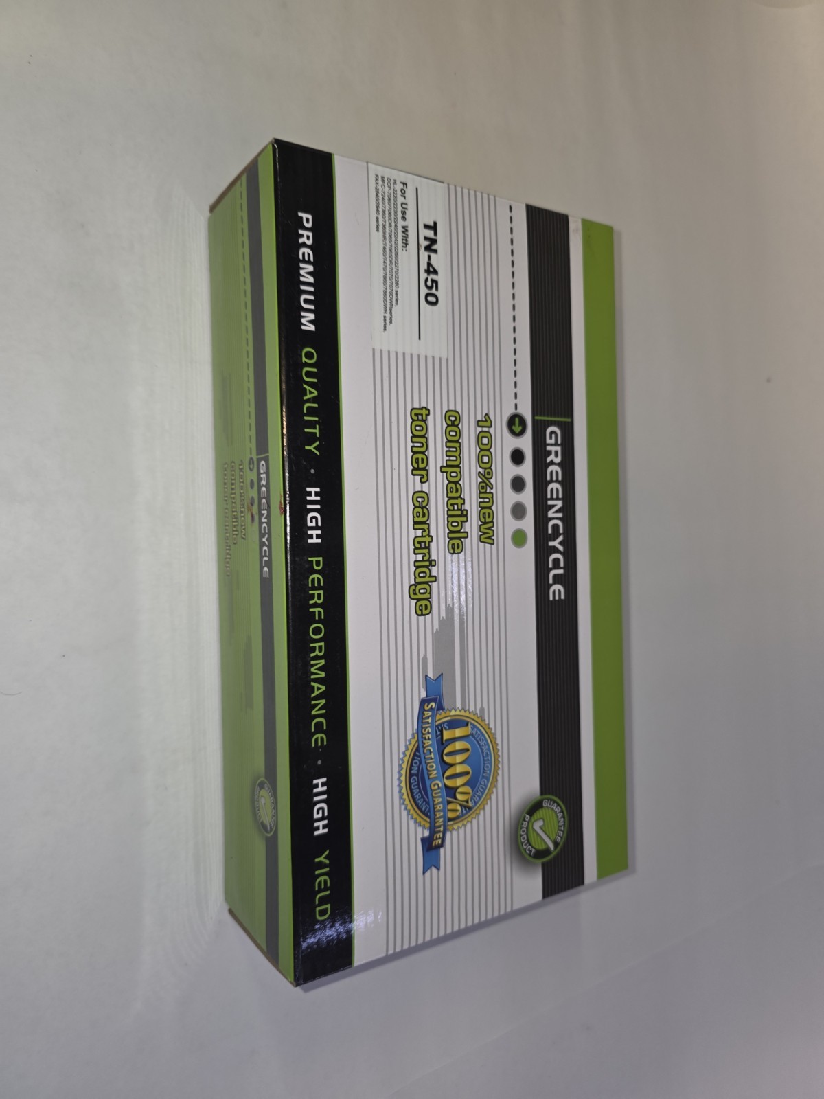 GREENCYCLE TN-450 Compatible Toner Cartridge for Brother Printer New in Box