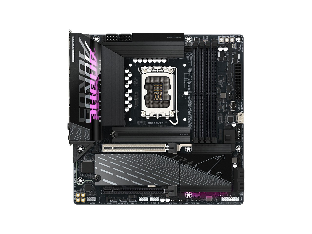 GIGABYTE B860M AORUS ELITE WIFI6E Intel Core Ultra (Series 2) LGA 1851