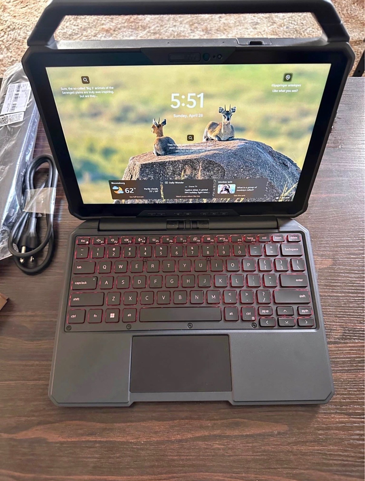Dell Latitude 7230 Rugged Extreme Tablet 12" Intel i5-1240U 16GB 512GB GPS