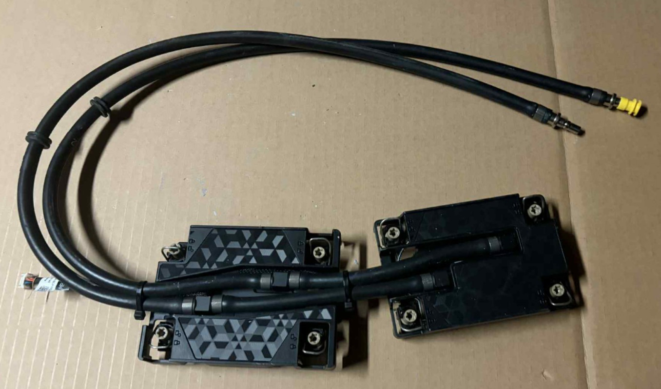 Genuine Dell PowerEdge Liquid Cooling 1U 2P Heatsink 3FG35 1CVX6 01CVX6