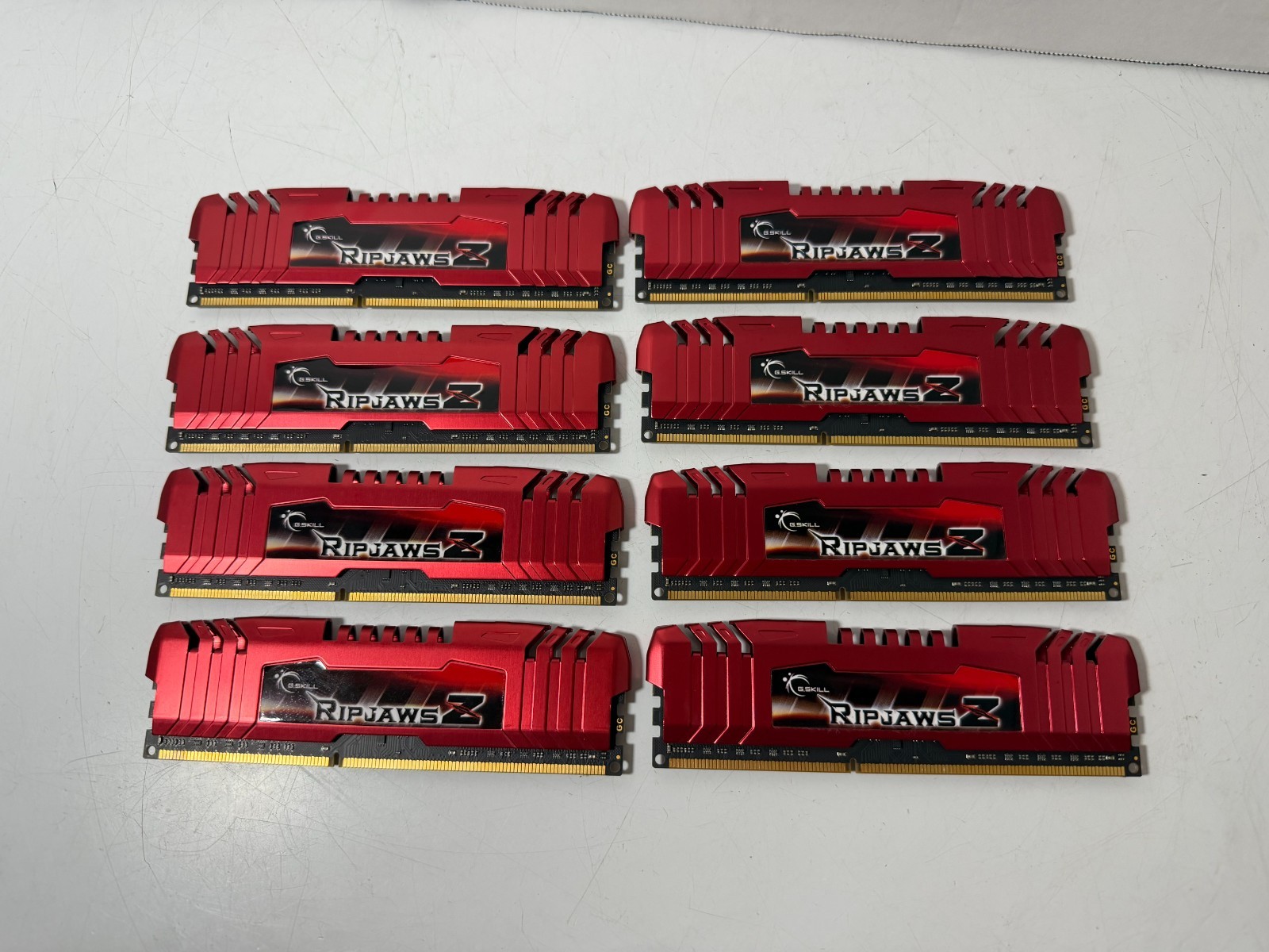 G.SKILL Ripjaws Z Series DDR3 32GB (8x4GB) DDR3-1600 PC3-12800 Desktop Memory
