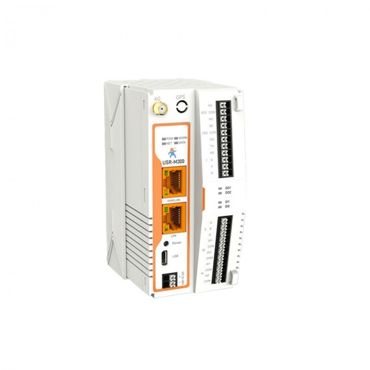 USR-M300 IoT Controller Edge IoT Gateway Industrial-grade Edge Computing IoT