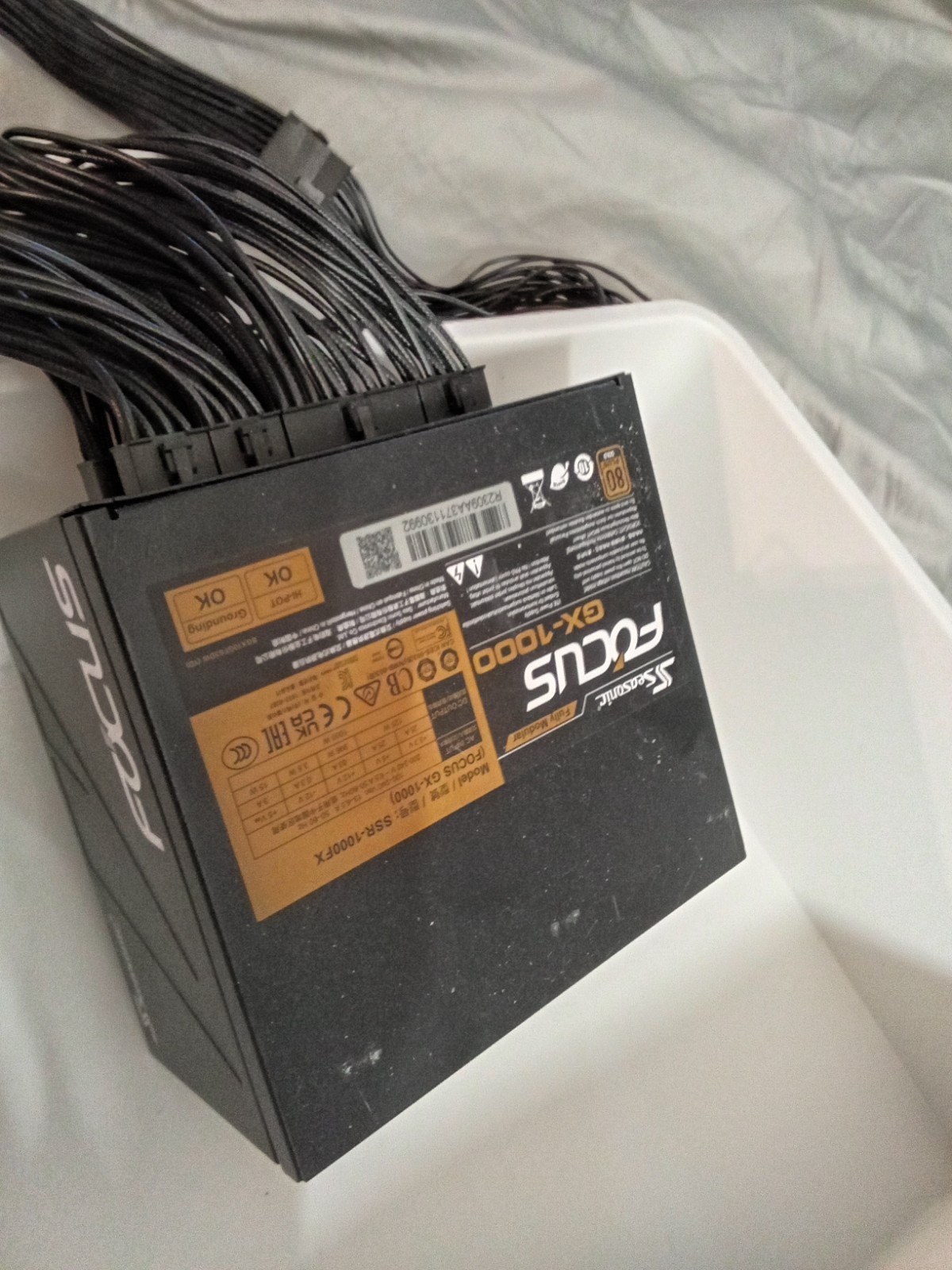 Seasonic FOCUS GX-1000 1000W 80+ Gold ATX Fully Modular PSU