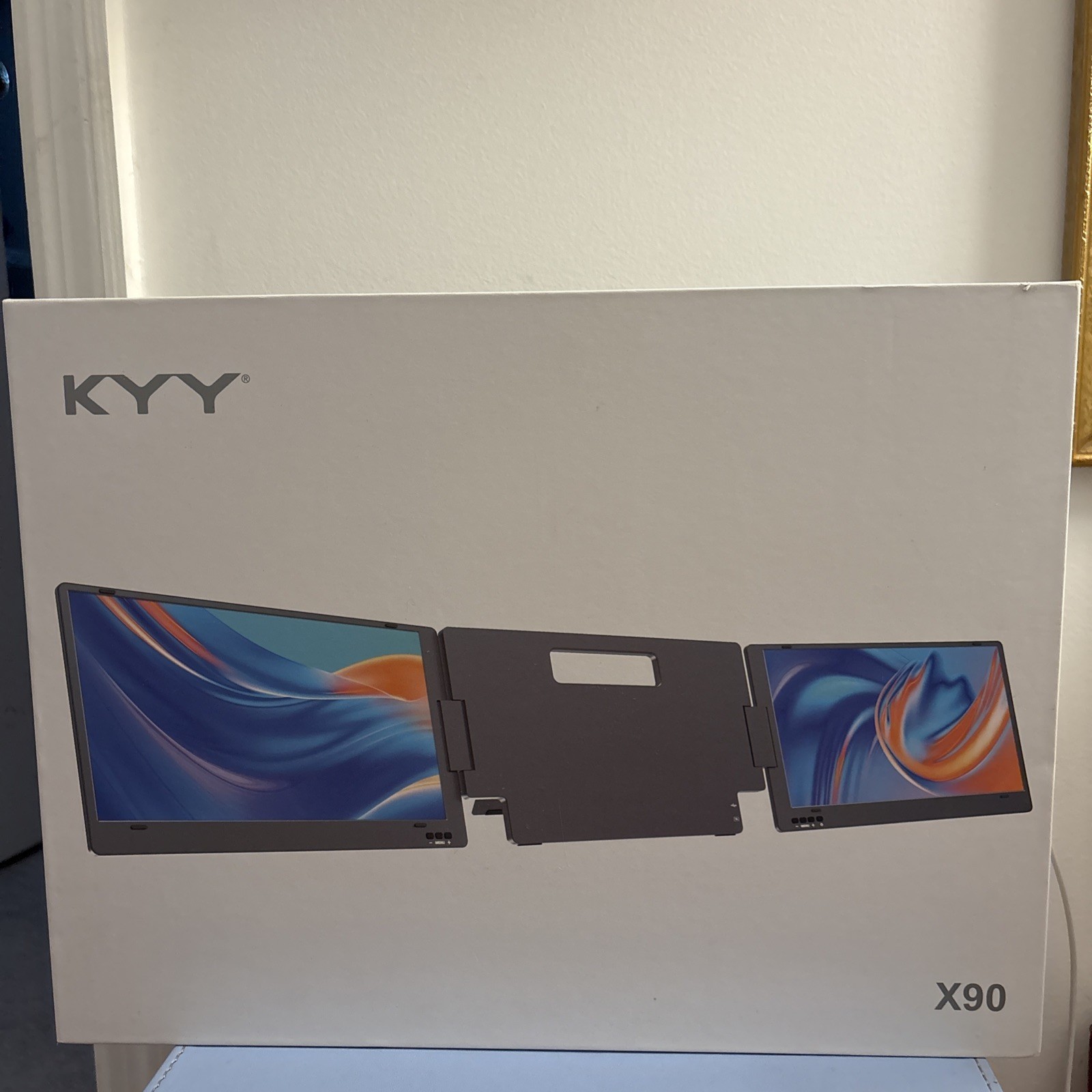 KYY X90 14" Triple Portable Monitor - Detachable USB-C Display