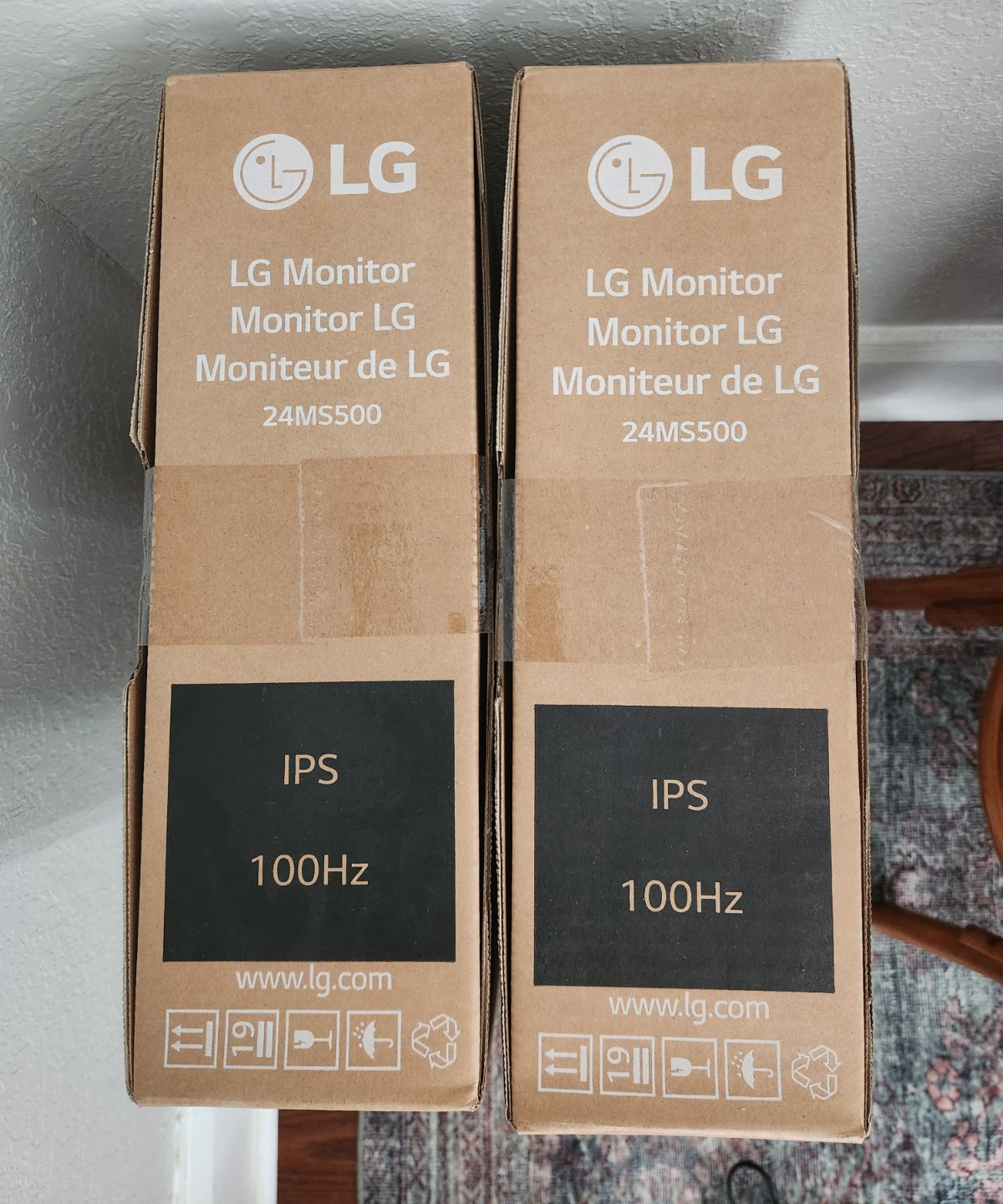 LG 24MS500 24in IPS Monitor 100Hz Full HD 1920x1080 16:9 Widescreen