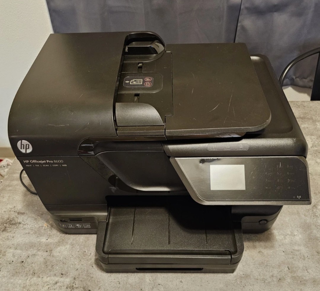 HP OfficeJet Pro 8600 Printer Wireless Inkjet N911a WORKS but has a Flaw *READ