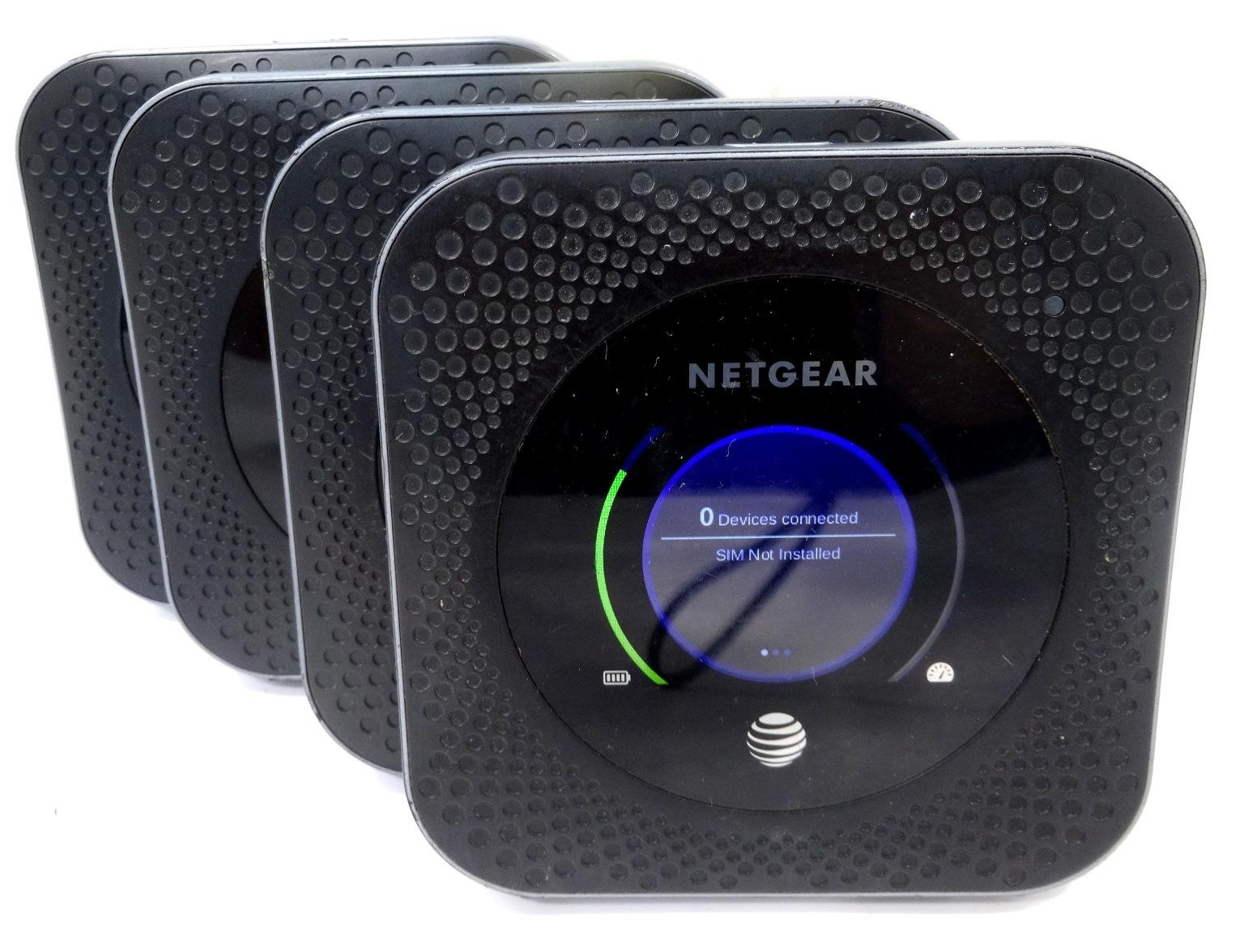 Lot 4 NETGEAR Nighthawk M1 MR1100 4G LTE Mobile Hotspot WIFI Router AT&T