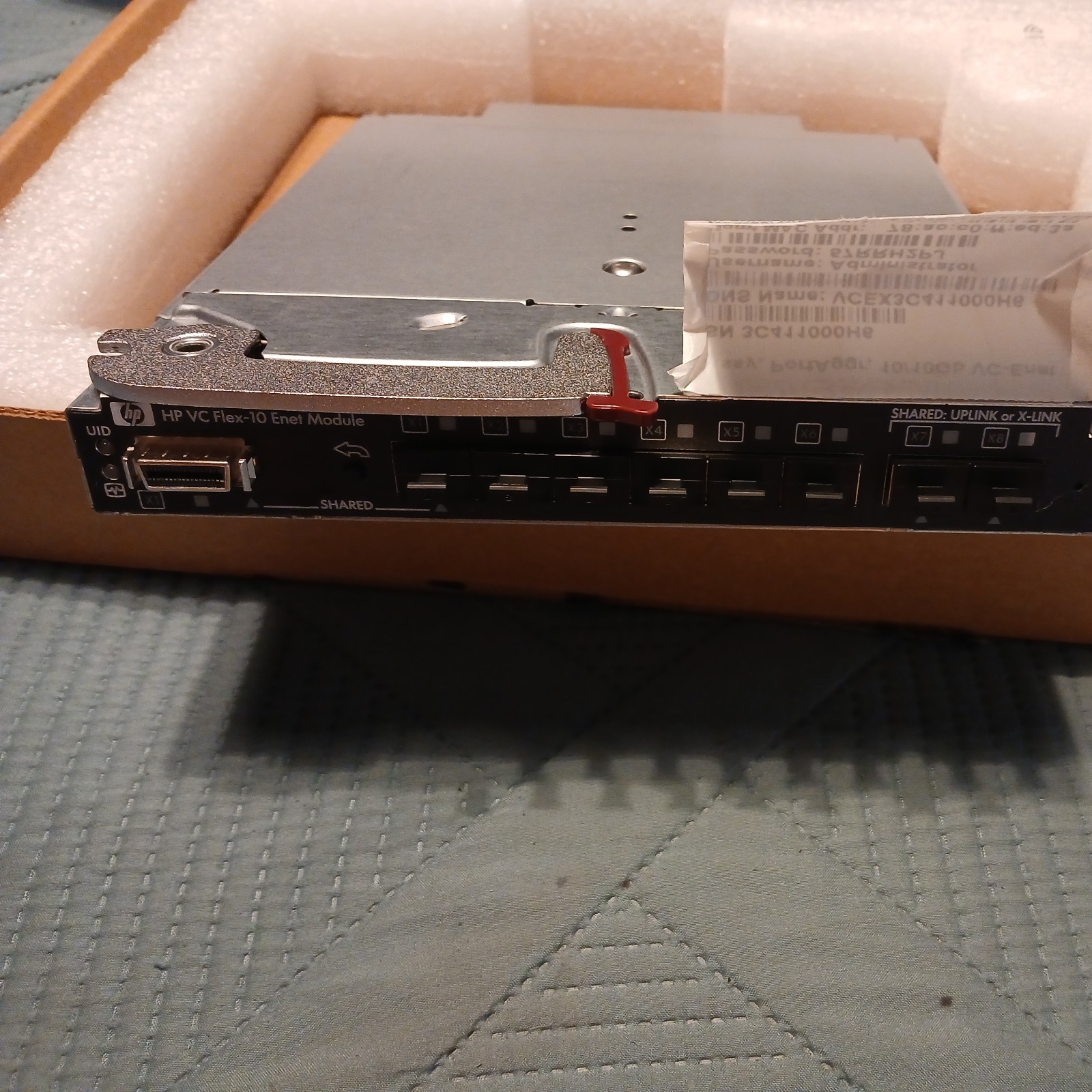 NIB-HP 455882-001 BLC VC Flex-10 10/10GB VC-Enet Module HSTNS-BC18-N 