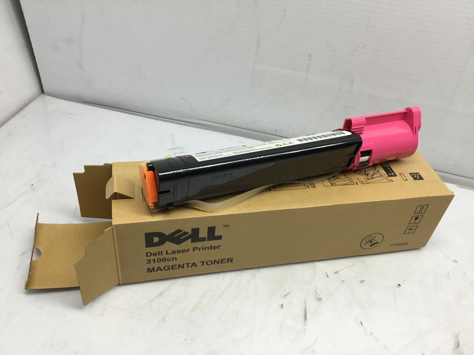 Dell Magenta Toner Cartridge 3100cn Laser Printer  K4972
