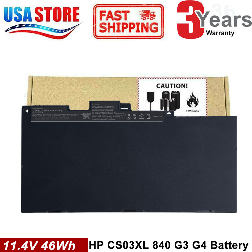 CS03XL Battery For HP Elitebook 745 G3 755 G3 840 G1 ZBook 15u G4 mt42 mt43 FAST
