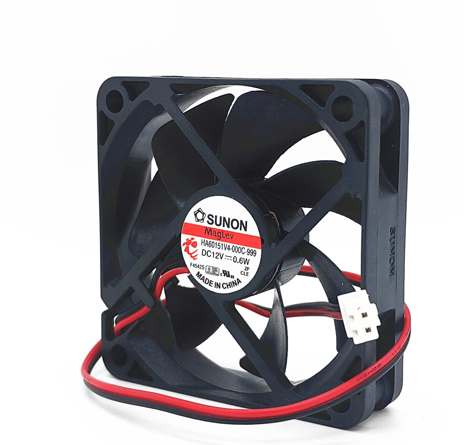 1PC magnetic suspension silent fan HA60151V4-000C-999 12V 0.6W 6cm 6015