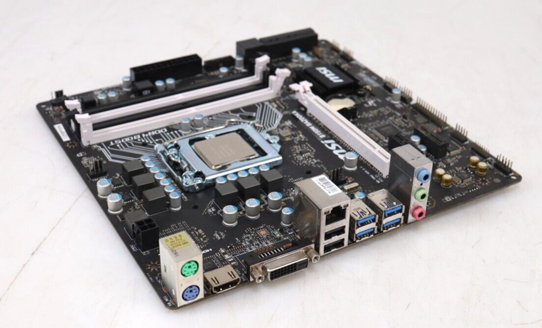 MSI B150M BAZOOKA Micro ATX Motherboard + Intel i5-6400 CPU Combo