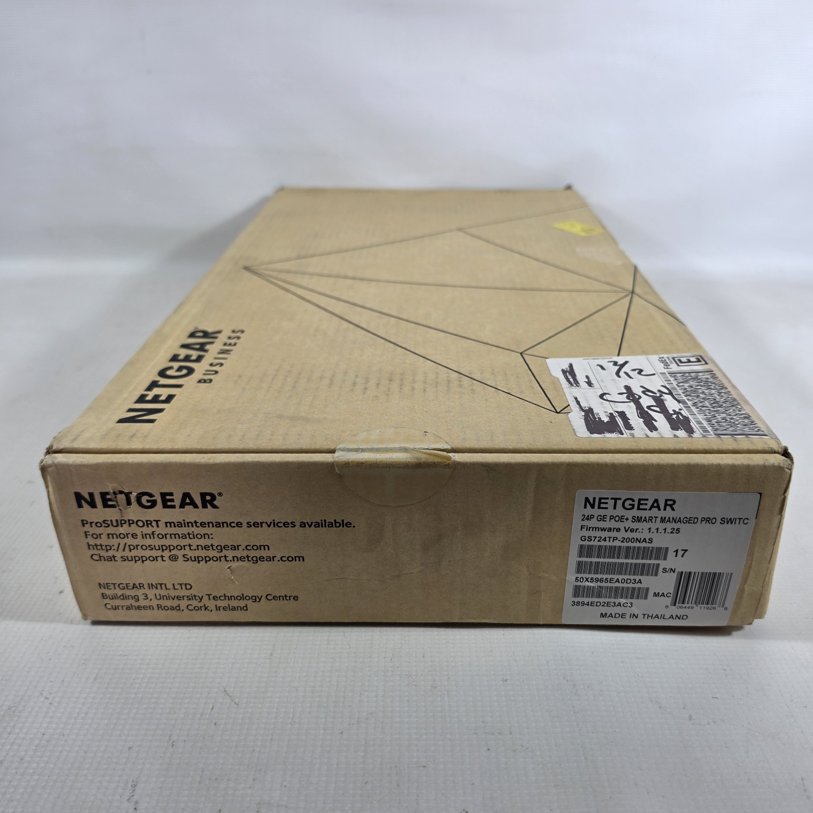Netgear GS724TP-200NAS 24-Port Gigabit PoE+ Smart Managed Pro Switch Open Box