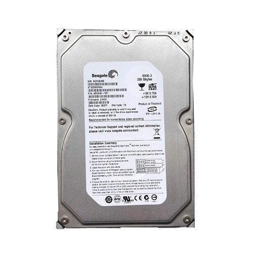 Seagate SV35.2 320GB ST3320620AV 7200RPM PATA IDE 3.5" Internal HDD Hard Drive